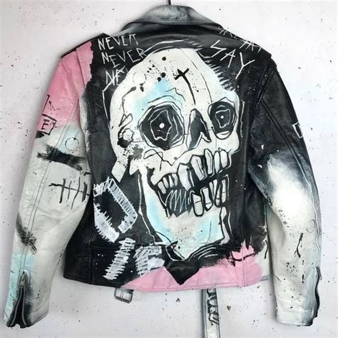 never say die leather jacket replica